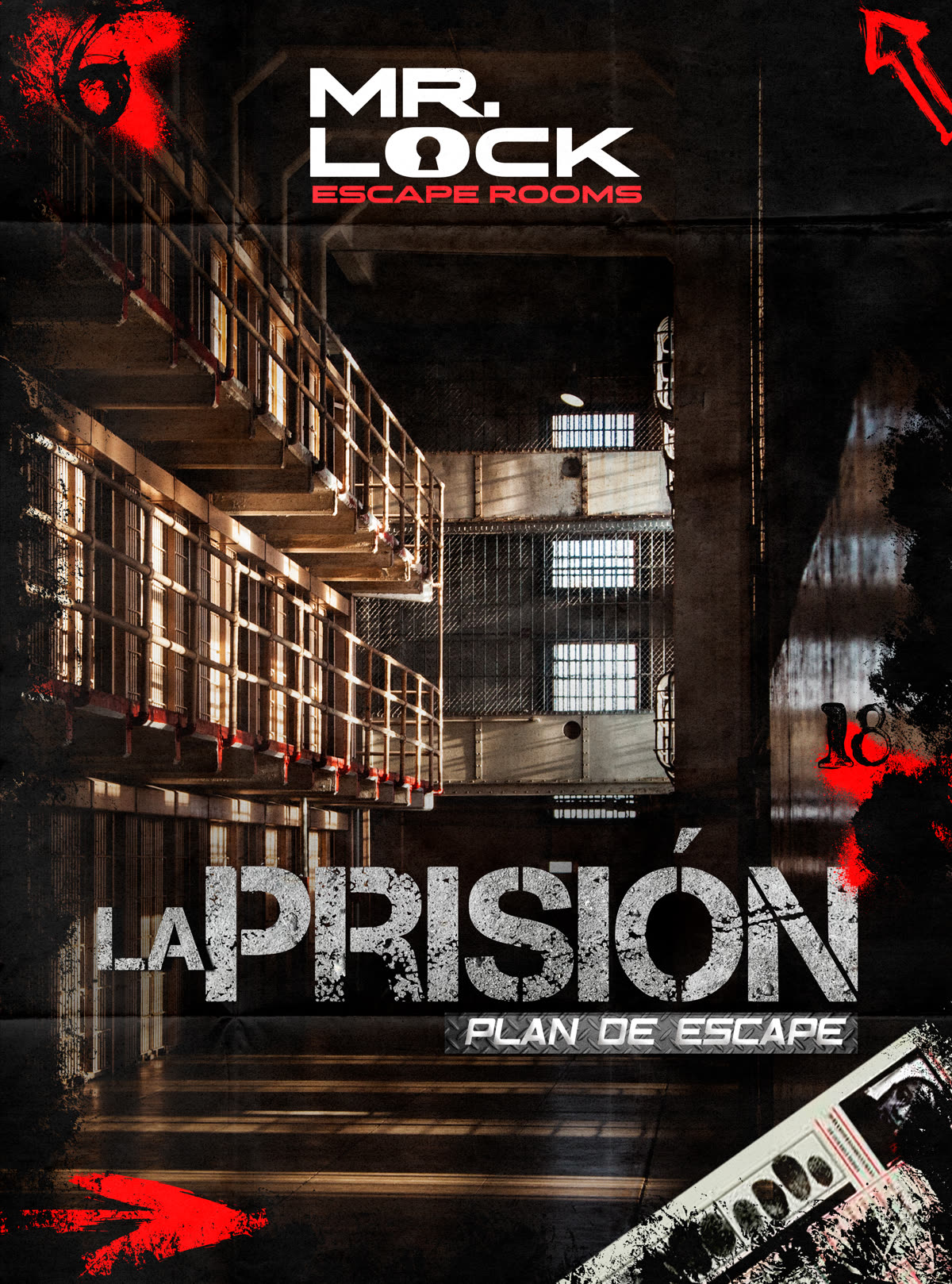Póster de la sala La Prisión de Mr. Lock